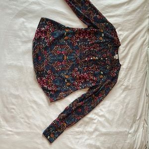 Early 2000’s Converse One Star Floral Tunic Top